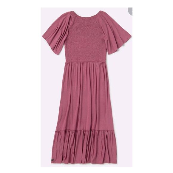 Matilda Jane Women Maxi Good Days Knit Smocked Dress Large Excellent Condition - Picture 4 of 8